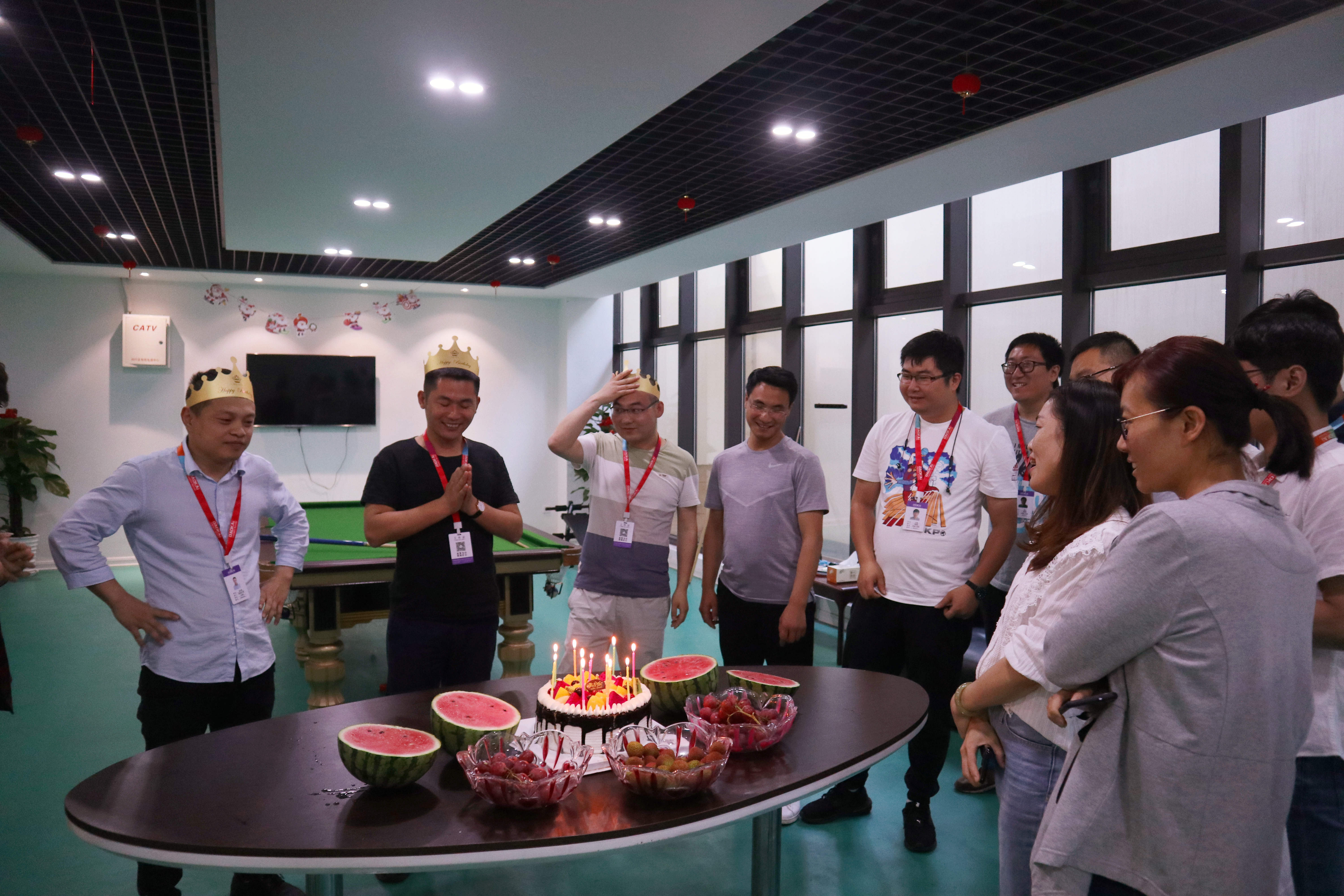 員工集體生日會 | 繽紛五月，把美好的祝福送給你